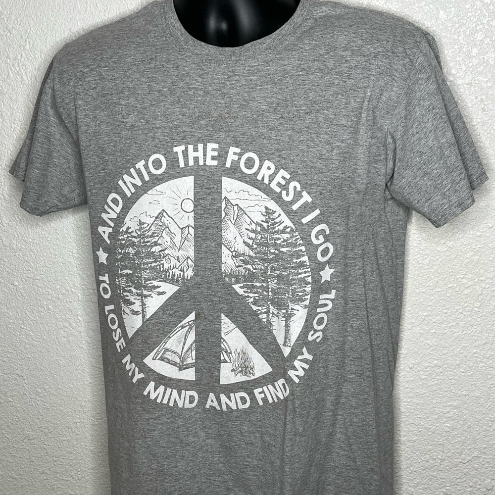 Mountain and Peace T-shirt - Picture 3 of 6
